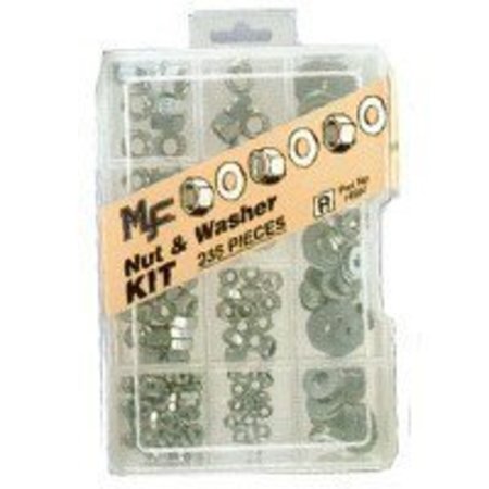 Midwest Fastener MIDWEST FASTENER 14997 Nut and Washer Kit, 235 14997